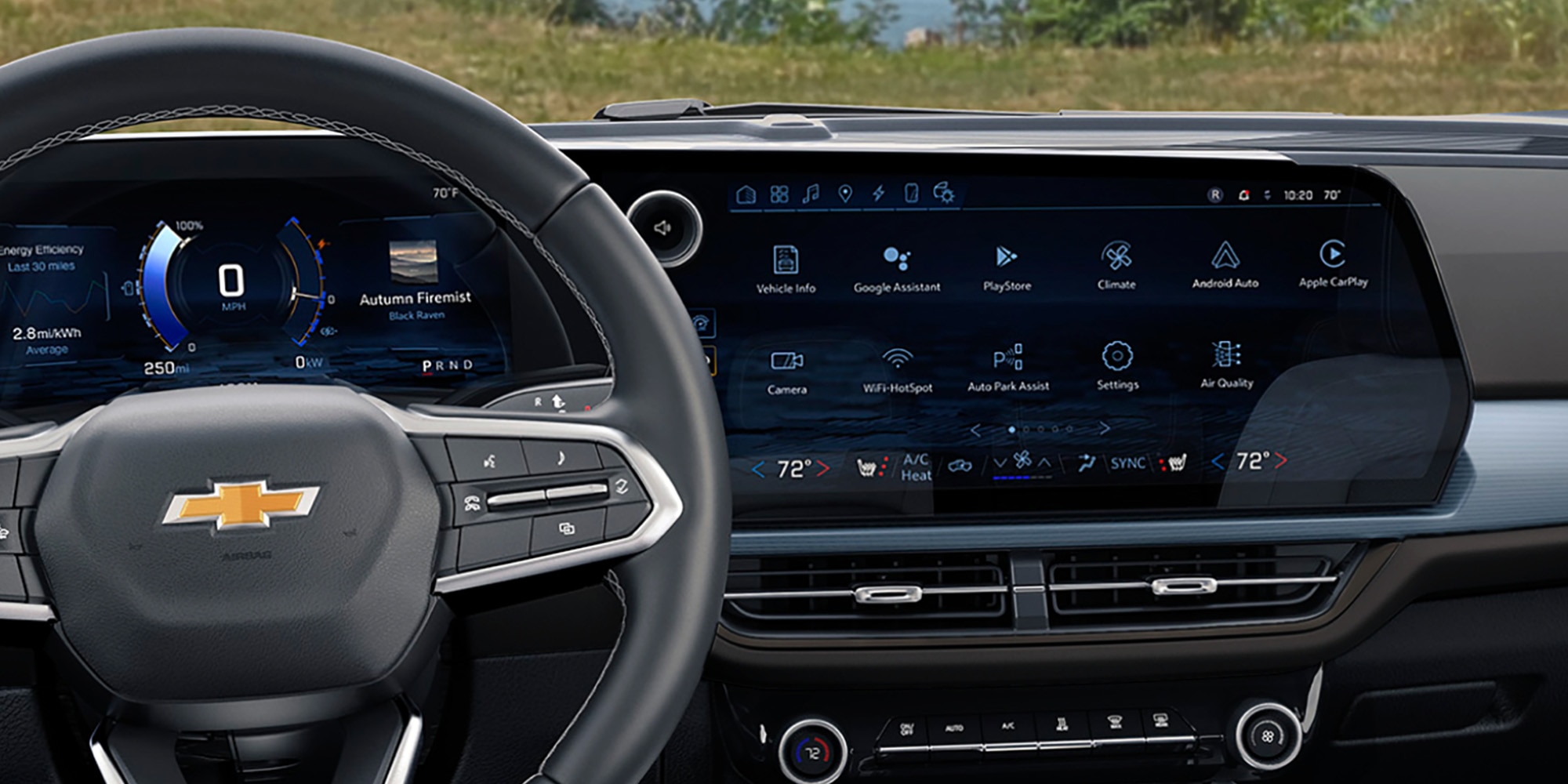 chevrolet chile Equinox ev interior panel