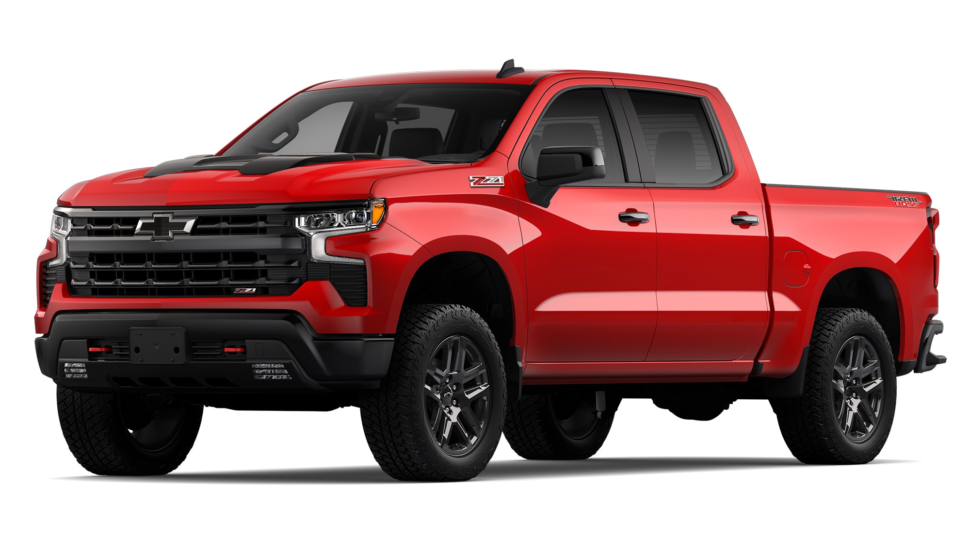 Chevrolet Silverado Z71 TRAILBOSS, Rojo Brillante