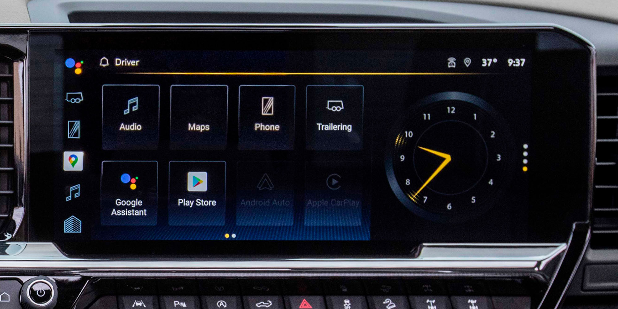 Pantalla táctil Silverado